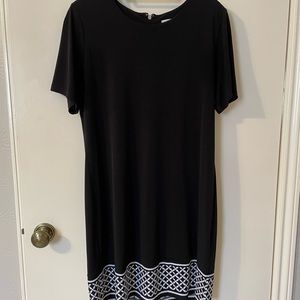 Michael by Michael Kors black and white dress